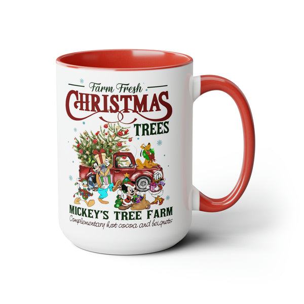 Mouse Tree Farm Coffee Mug, 15oz