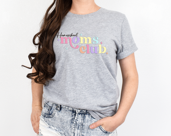 Pastel Homeschool Moms Shirt