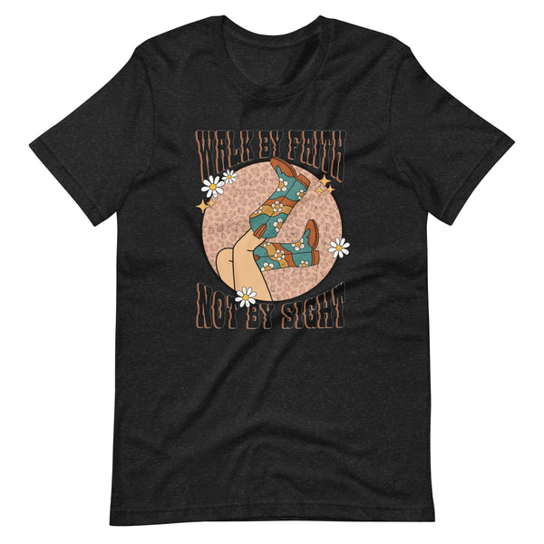 Walk by Faith Cowgirl t-shirt