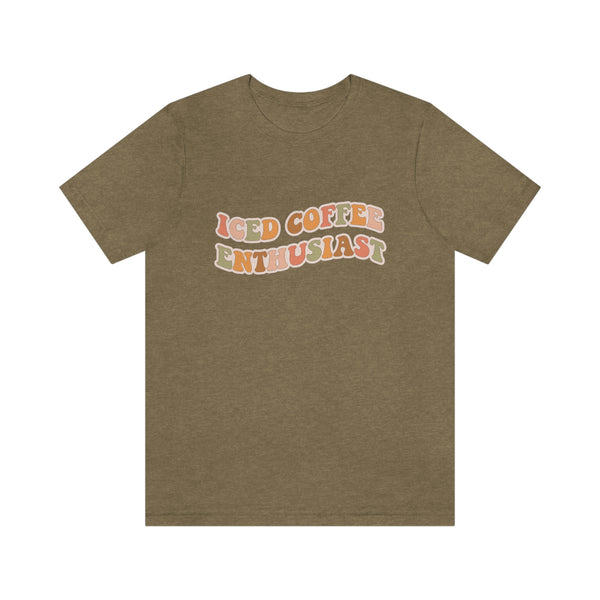 Iced coffee Jersey Short Sleeve Tee