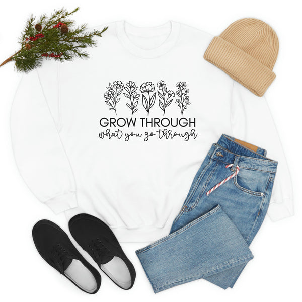Grow Through Crewneck Sweatshirt
