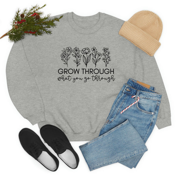 Grow Through Crewneck Sweatshirt