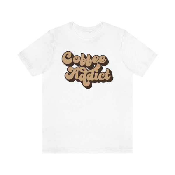 Coffee addict Jersey Short Sleeve Tee