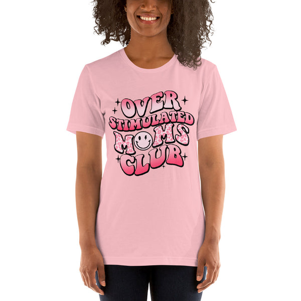 Overstimulated Moms Club t-shirt