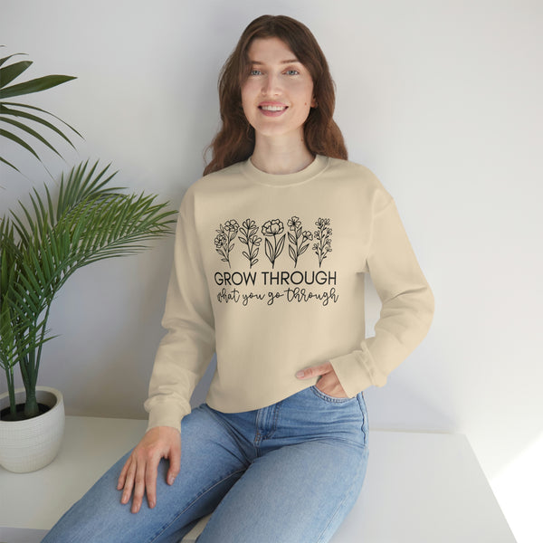 Grow Through Crewneck Sweatshirt